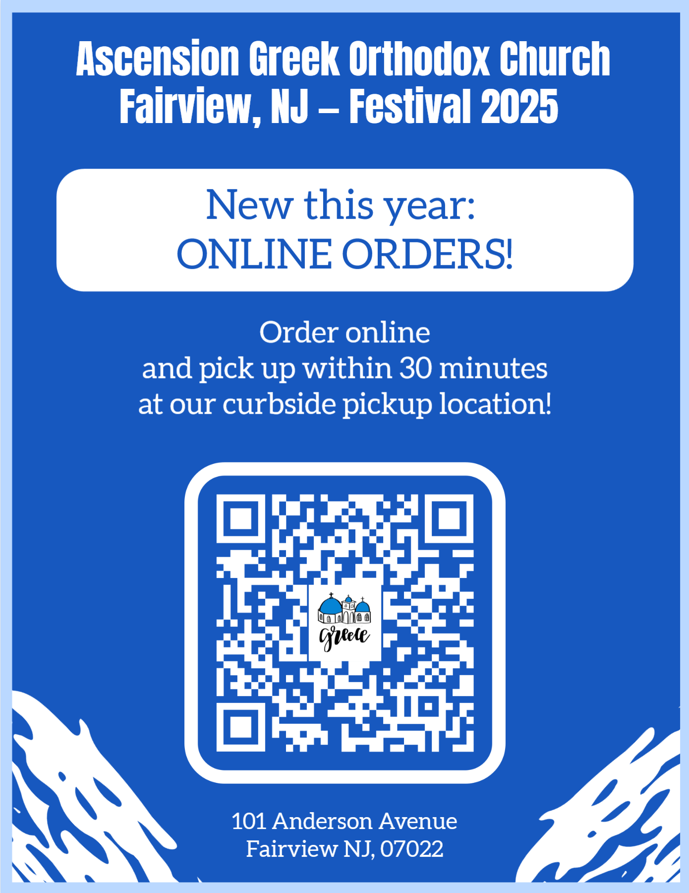 Festival online orders